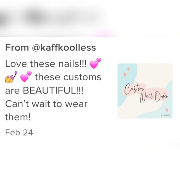 🌿 Springtime in NY, Handmade Nail Set - Picture 6 of 12